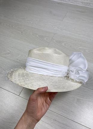 Kangol оригінал вінтажна капелюх солом'яний з стрічкою сіточкою панама річна бере кепка