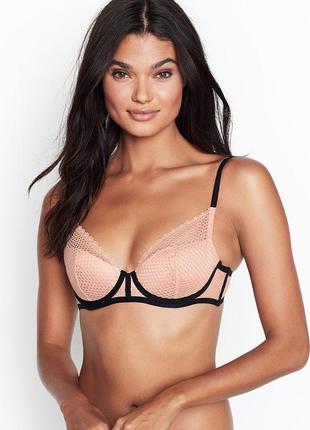 Люксовий кораловий ліф, бюст victoria's secret 72,50$ віктория сикрет. оригінал!