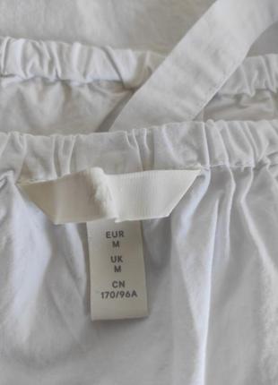 Топ блуза майка бавовна біла h&m,m,l,388 фото