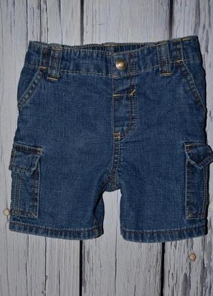 12 - 18 месяцев 80 - 86 см очень модные крутые шорты джинсовые фирменные для мальчика2 фото