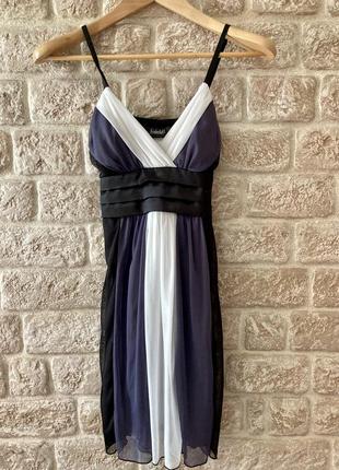 Вечірня коктейльна сукня міні з бантом вечірнє плаття міні  сша frederick's of hollywood