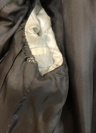 Жакет пиджак trussardi винтаж натуральная кожа6 фото
