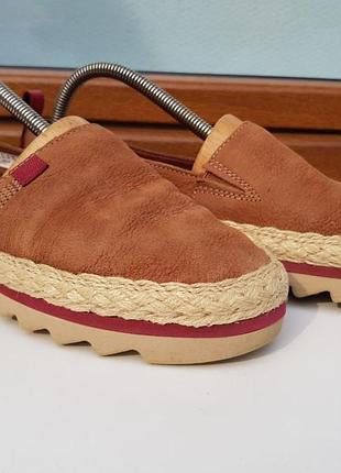 Кросівки мокасини ескадрильї timberland barcelona bay classic leather 40р