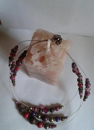 Колье в стиле бохо