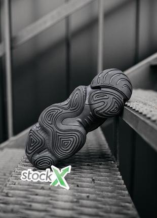 Женские кроссовки adidas yeezy 500 «utility black»#адидас3 фото