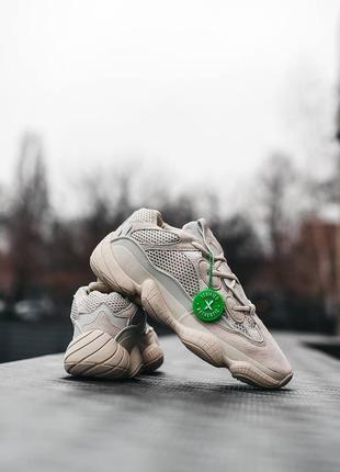 Женские кроссовки adidas yeezy 500 «salt»#адидас4 фото