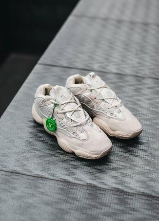 Женские кроссовки adidas yeezy 500 «salt»#адидас8 фото