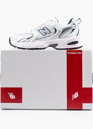 Жіночі кросівки new balance 530 white navy6 фото