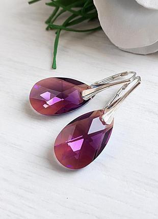 Серьги swarovski