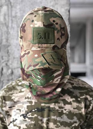 Чоловіча тактовна кепка 5.11 tactical multicam