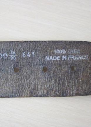 Кожаный ремень bekaloo, франция