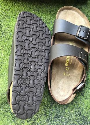 Birkenstock milano natural leather7 фото