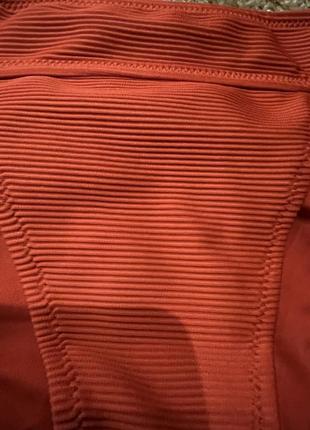 Женские плавки оранжевые, коралл  турция5 фото