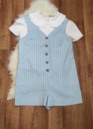 Комбинезон ромпер шопты полоска m/l(12)
