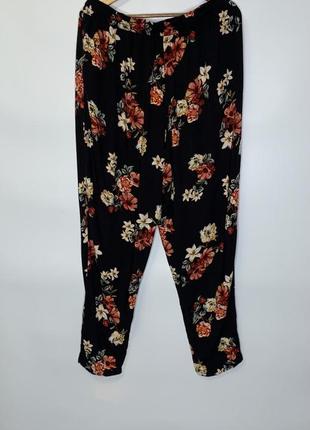 Віскозні брюки в квітах5 фото