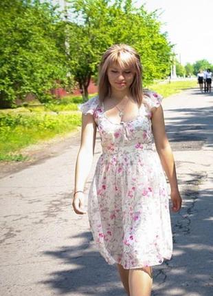 Ніжна шифонова сукня!