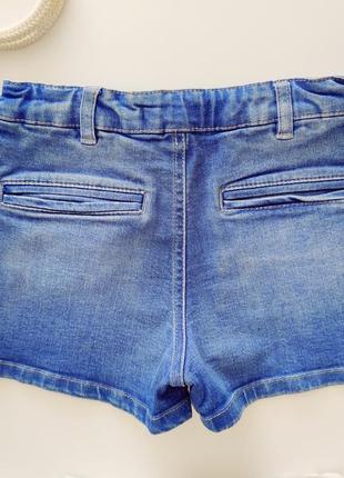 Голубые джинсовые шорты  артикул: 121303 фото