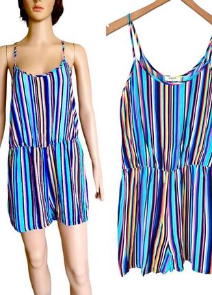 Літній комбінезон шортиками на бретелях