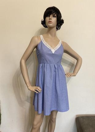 Невесомое летнее платье blue&blouse s-m