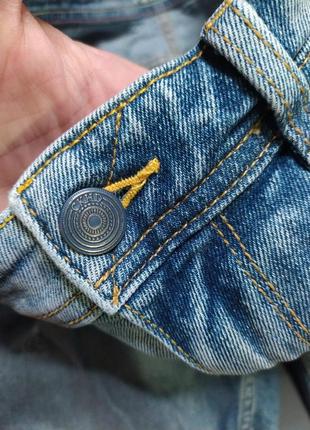 Стильні джинсові шорти з лампасами від  c&a5 фото