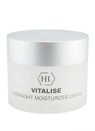 Нічний живильний крем для обличчя разлив!! holy land vitalise overnight moisturizer cream 50 мл