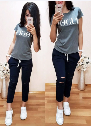 💛 жіночий прогулянковий костюмчик vogue!)