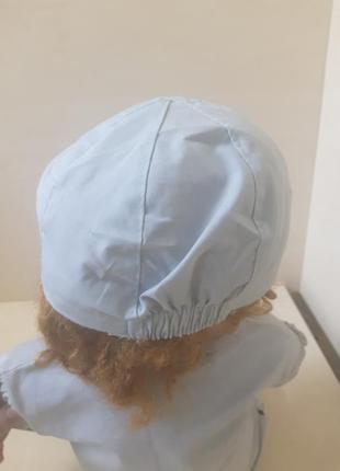Летняя шапочка кепка панама для мальчика 0.5 - 1,5 года4 фото