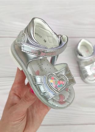 Босоніжки дитячі, для дівчинки, tm weestep