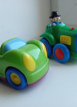 Машинка keenway серія mini vehicles і трактор
