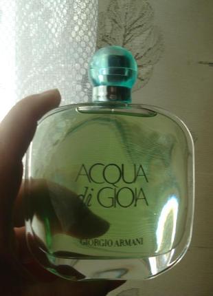 Giorgio armani acqua di gioia парфюмированная вода3 фото