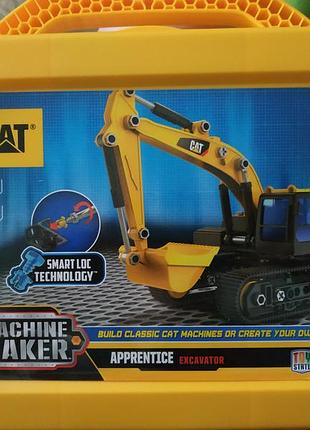 Конструктор cat екскаватор, 180 деталей, вік 7+