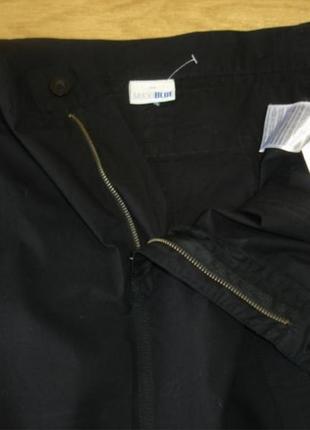 Легкая черная юбка-трапеция " maxi blue" 54-56р7 фото
