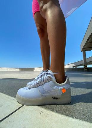 Nike air force white женские кроссовки найк аир форс белые
