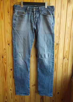 Мужские джинсы h&m denim размер m w32 l32 slim fit1 фото