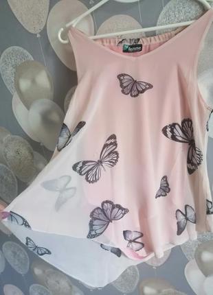 Блуза бабочки1 фото