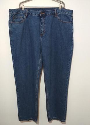 100% котон фирменные мам джинсы большого размера батал супер качество!!!2 фото
