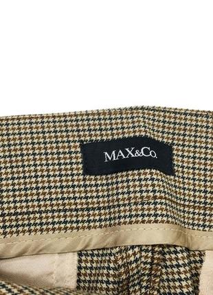 Женские классические шерстяные брюки max & co - m8 фото