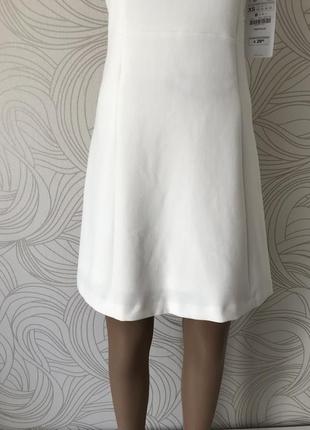 Белоснежное платье «zara”10 фото