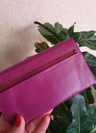 Гарний шкіряний гаманець, портмоне 1642 lichfield leather2 фото