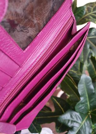 Гарний шкіряний гаманець, портмоне 1642 lichfield leather5 фото