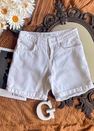 Білі джинсові шорти  colin’s4 фото