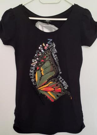 Суперлітній розпродаж 💙💙💙💙💙💛💛💛💛💛💛летняя распродажа 💙💛 футболка с яркой отделкой 💙💛🧡❤