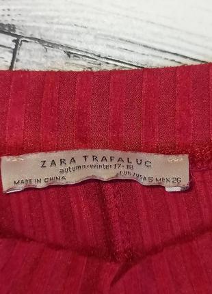 Платье футболка рубчик zara5 фото