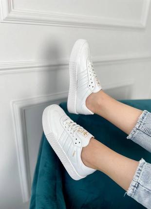 Adidas samba женские кроссовки адидас самба белые