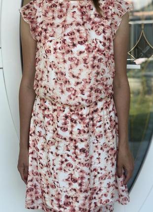 Жіноче літнє плаття orsay в квітковий принт