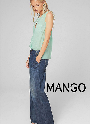 Сорочка блуза без рукавів mango suit