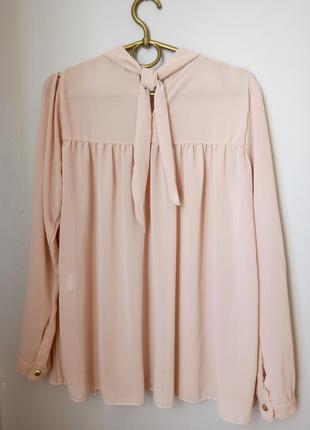 Шифонова блуза кольору мерехтливої2 фото