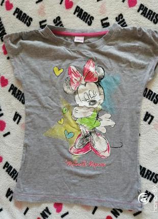 Футболка с minnie mouse disney by primark на 8-10 лет