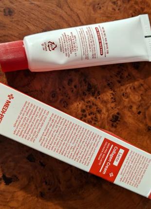 Антивіковий крем для лиця medi-peel red lacto first collagen cream - 50 г