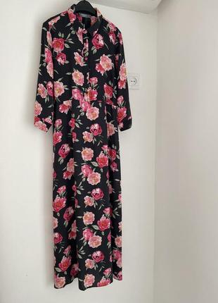 Красивое платье в цветочный принт, новое вискозное платье,сукня віскоза нова